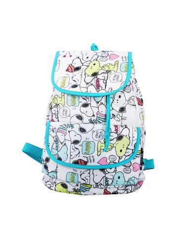 white leatherette (pu) fashion backpack - 15347879 - Very Small Image - 1