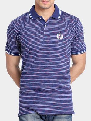 blue cotton polo t-shirt - 15347957 - Standard Image - 1