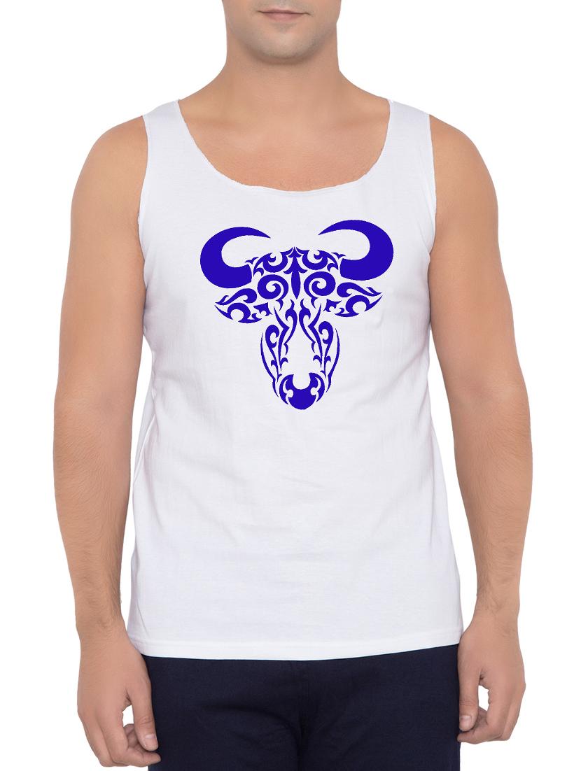 white cotton blend vest - 15348425 - Zoom Image - 1