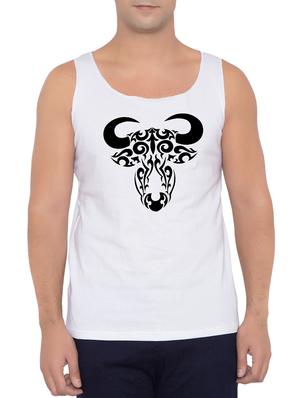 white cotton vest - 15348426 - Standard Image - 1