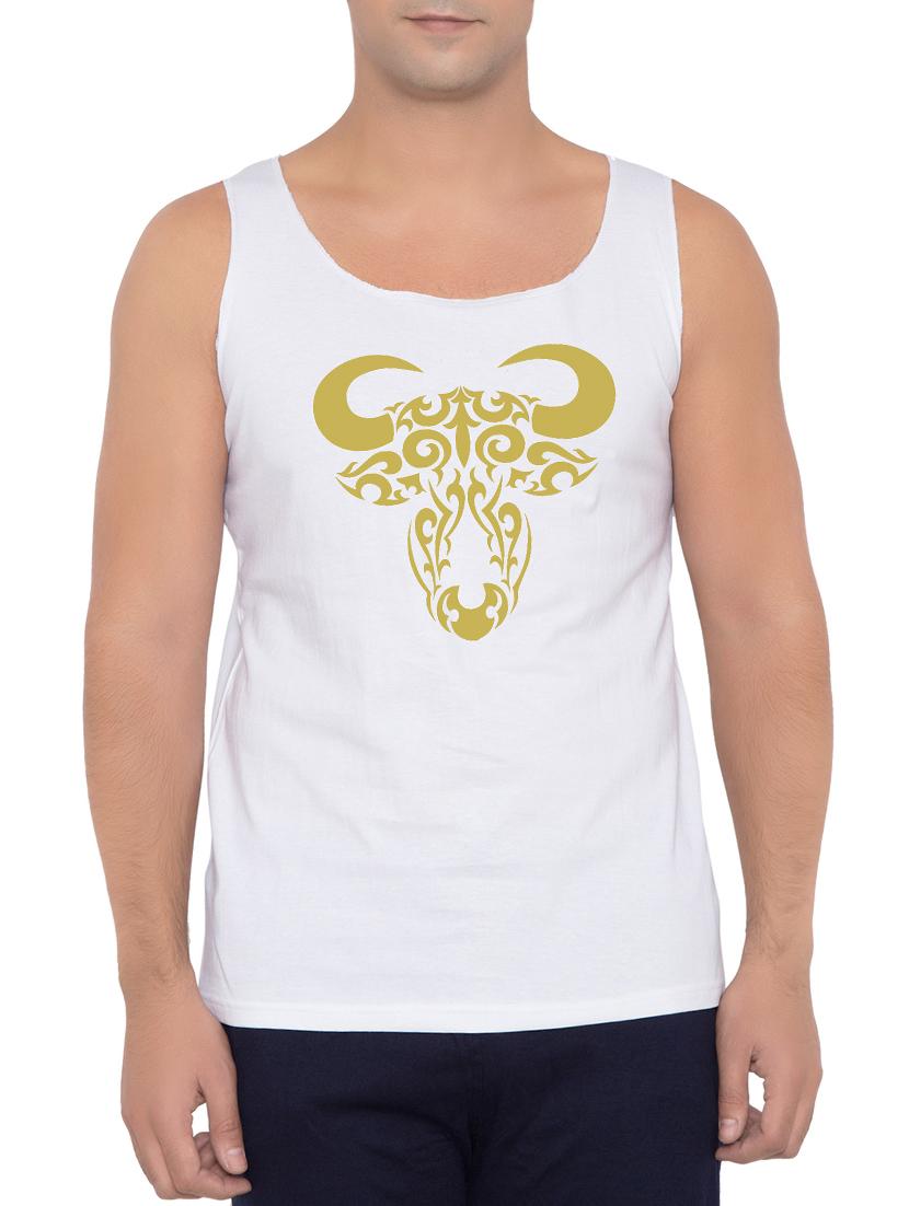 white cotton vest - 15348427 - Zoom Image - 1