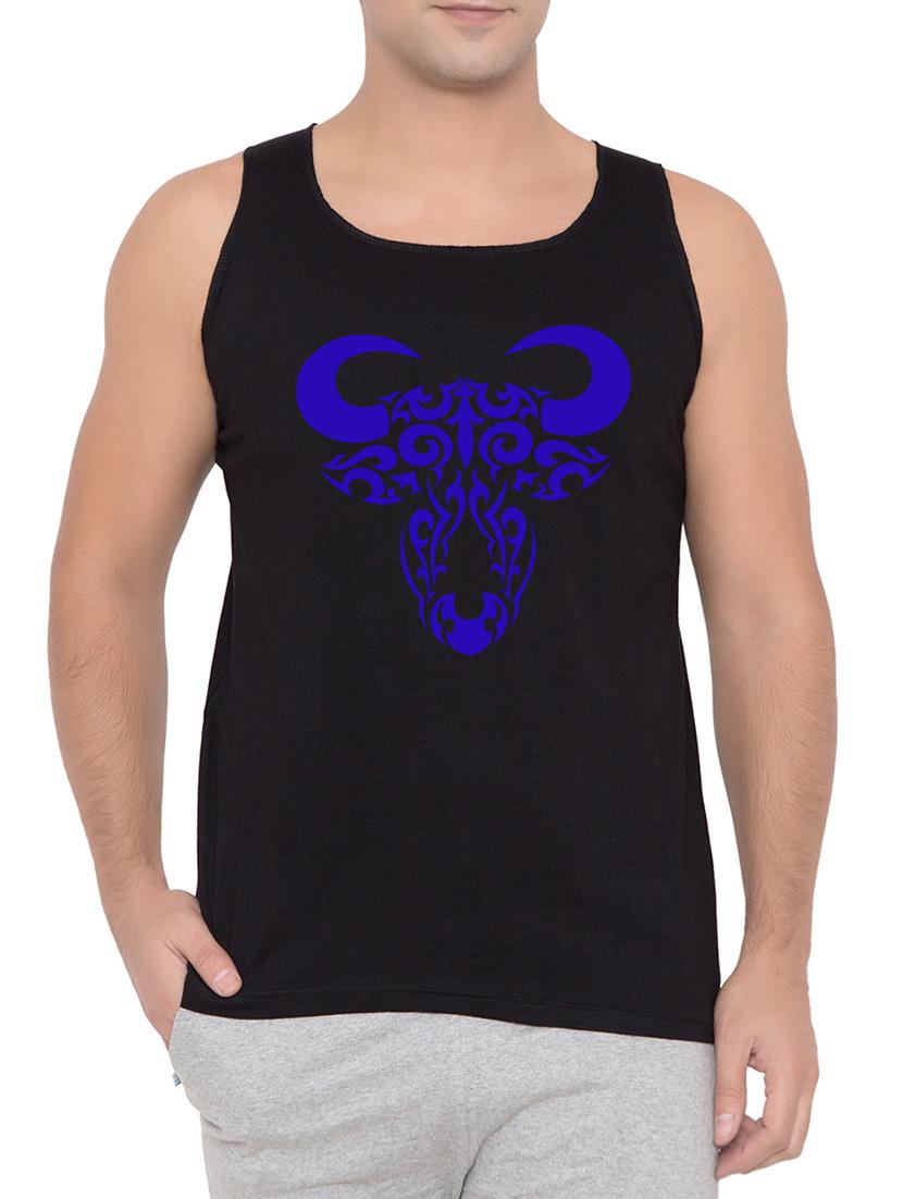 black cotton vest - 15348430 - Zoom Image - 1