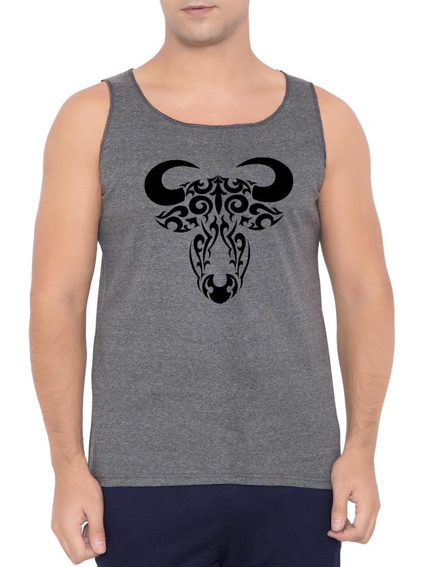 grey cotton vest - 15348435 - Zoom Image - 1
