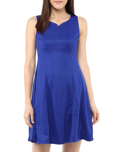 zip-up back skater dress - 15348461 - Very Small Image - 1
