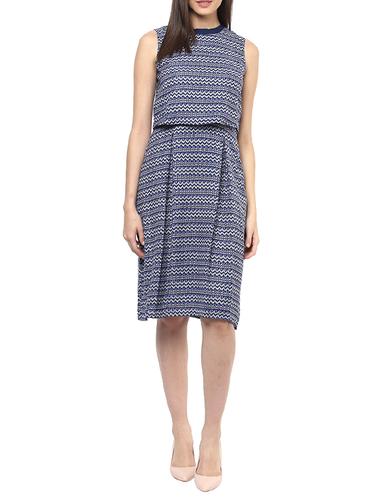 pleated layered dress - 15348468 - Very Small Image - 1