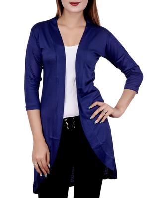 Round edged solid shrug - 15348919 - Standard Image - 1