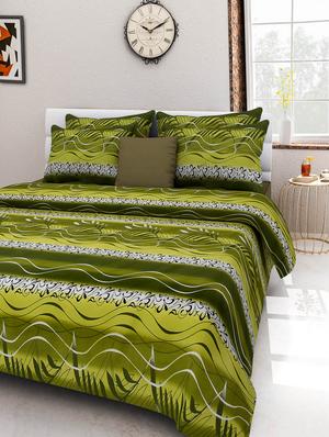 140 TC Cotton Double Bedsheet with 2 Pillow Covers - 15349150 - Standard Image - 1