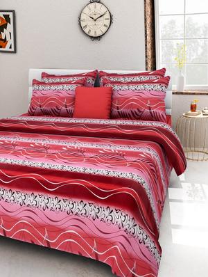 140 TC Cotton Double Bedsheet with 2 Pillow Covers - 15349151 - Standard Image - 1