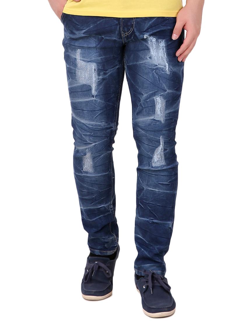 blue denim ripped jeans - 15349219 - Zoom Image - 1