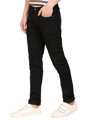 black denim plain jeans - 15351312 - Standard Image - 2