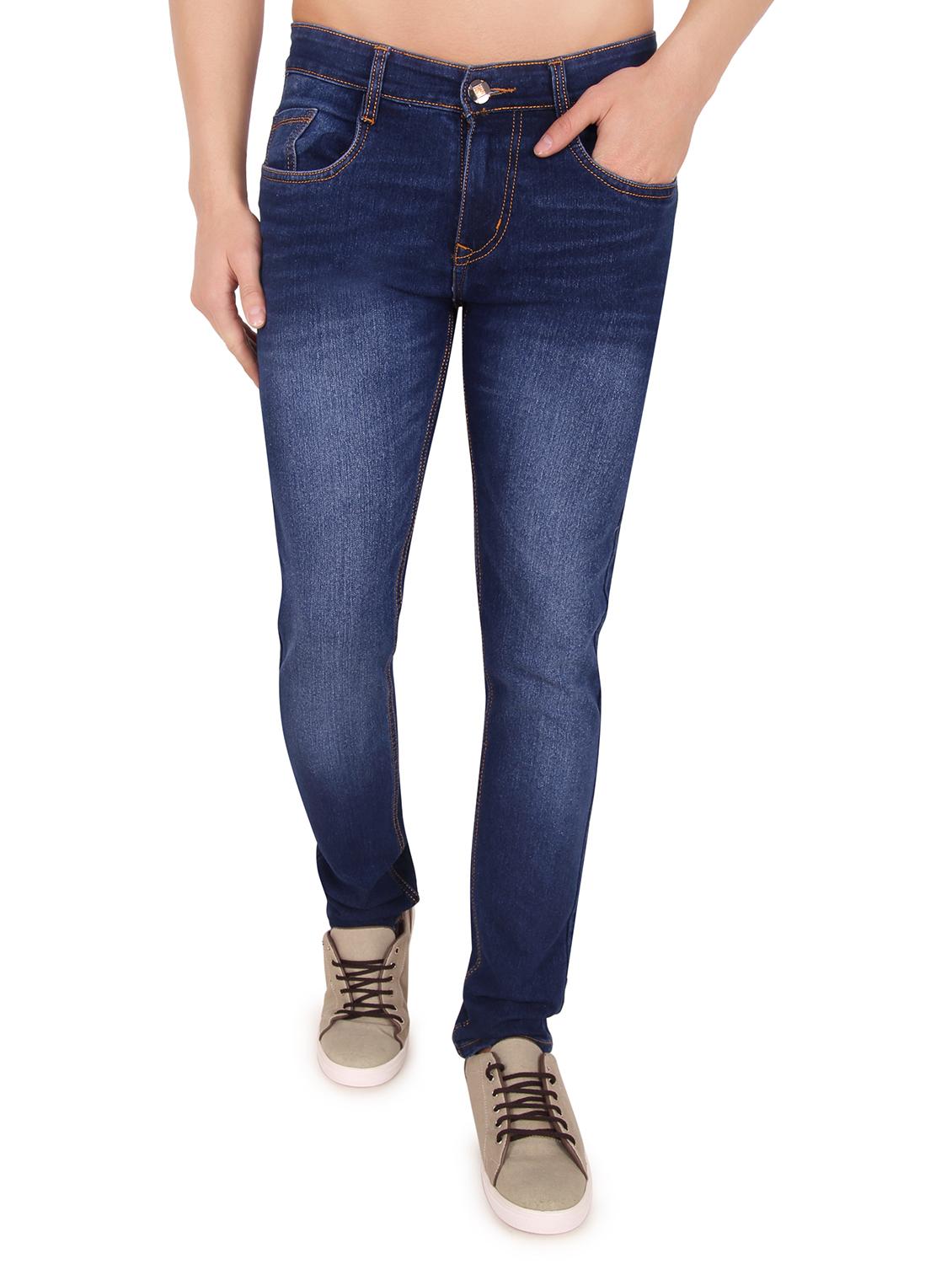 blue denim washed jeans - 15351316 - Zoom Image - 1