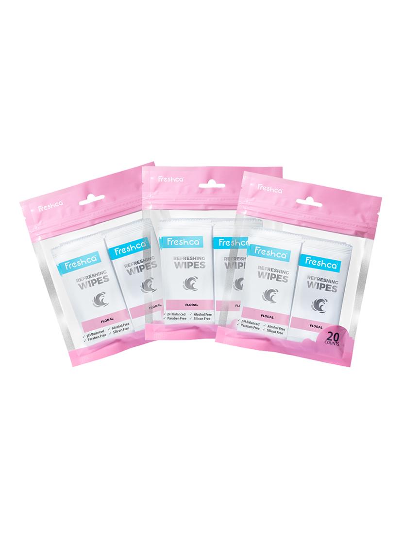 Facial Wipes for Men & Women | Wet Wipes for Oily Face & Skin (Floral Fragrance) - 15352039 - Zoom Image - 1