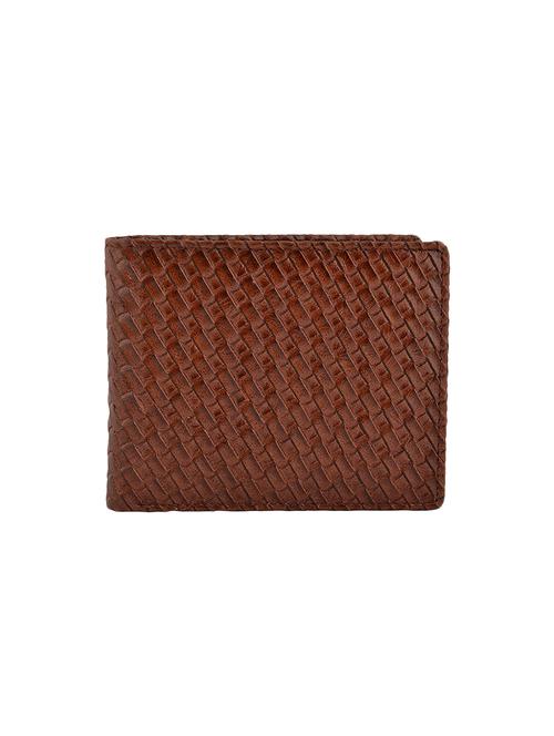 brown leatherette wallet - 15352407 - Standard Image - 1