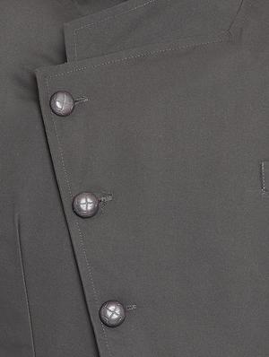 grey cotton nehru jacket - 15352981 - Standard Image - 4