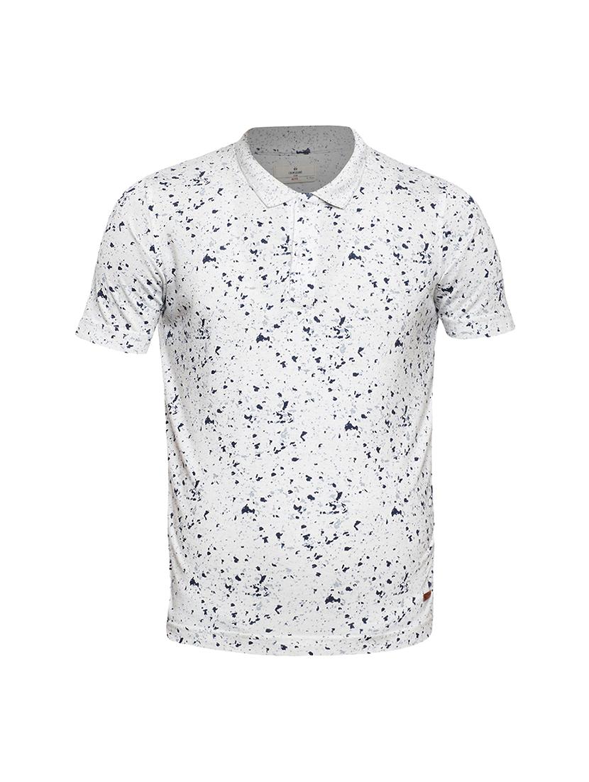 polo neck short sleeved t-shirt - 15353372 - Zoom Image - 1