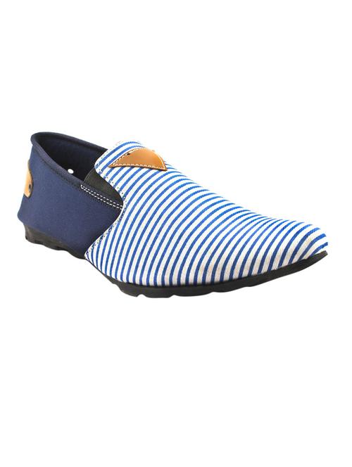 blue canvas casual slip on - 15354046 - Standard Image - 1