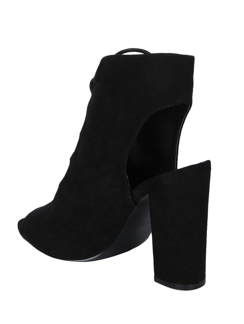 black lace-up sandals - 15354091 - Zoom Image - 3