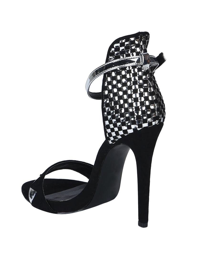 black ankle strap sandals - 15354100 - Zoom Image - 3