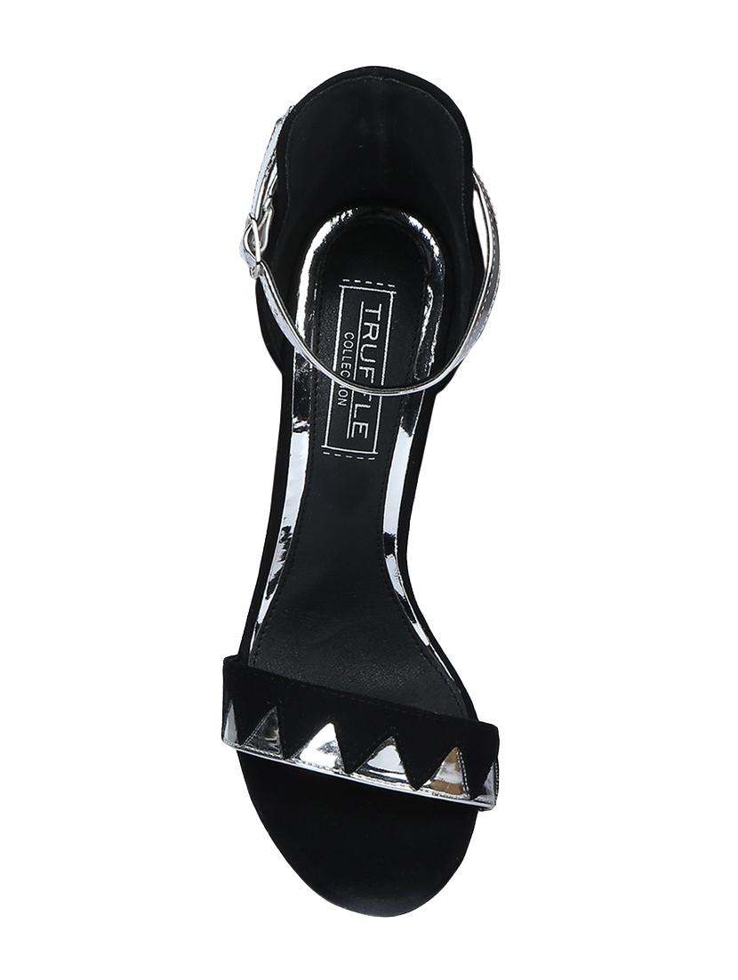black ankle strap sandals - 15354100 - Zoom Image - 4