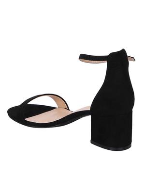 black ankle strap sandals - 15354102 - Standard Image - 3