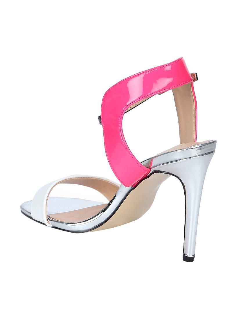 white ankle strap sandals - 15354108 - Zoom Image - 3