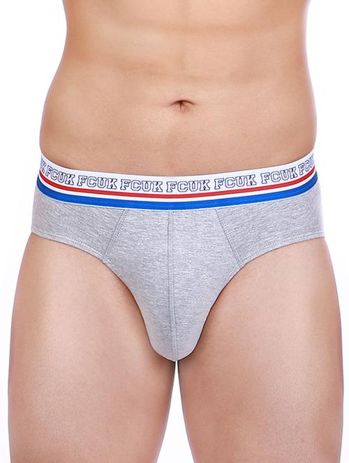 grey cotton blended hipster - 15359469 - Standard Image - 1