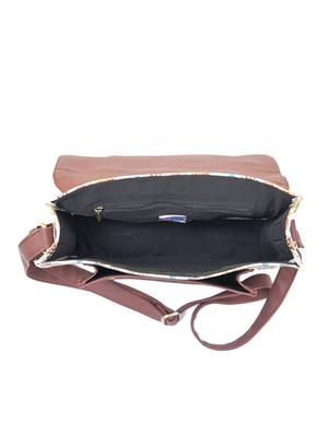multi colored leatherette (pu) regular sling bag - 15360357 - Standard Image - 3