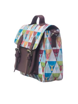 multi colored leatherette (pu) regular sling bag - 15360357 - Standard Image - 4