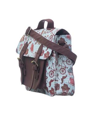 white leatherette (pu) regular sling bag - 15360358 - Standard Image - 4