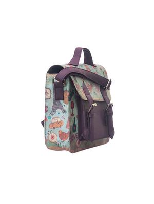 green leatherette (pu) regular sling bag - 15360359 - Standard Image - 4