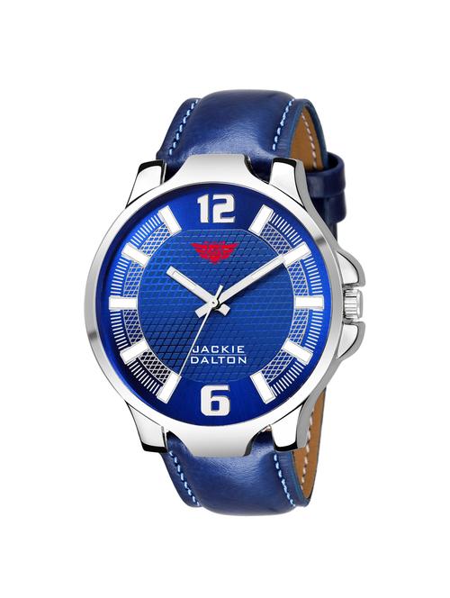 jackie dalton leather strap analog watch- jd063m - 15360500 - Standard Image - 1