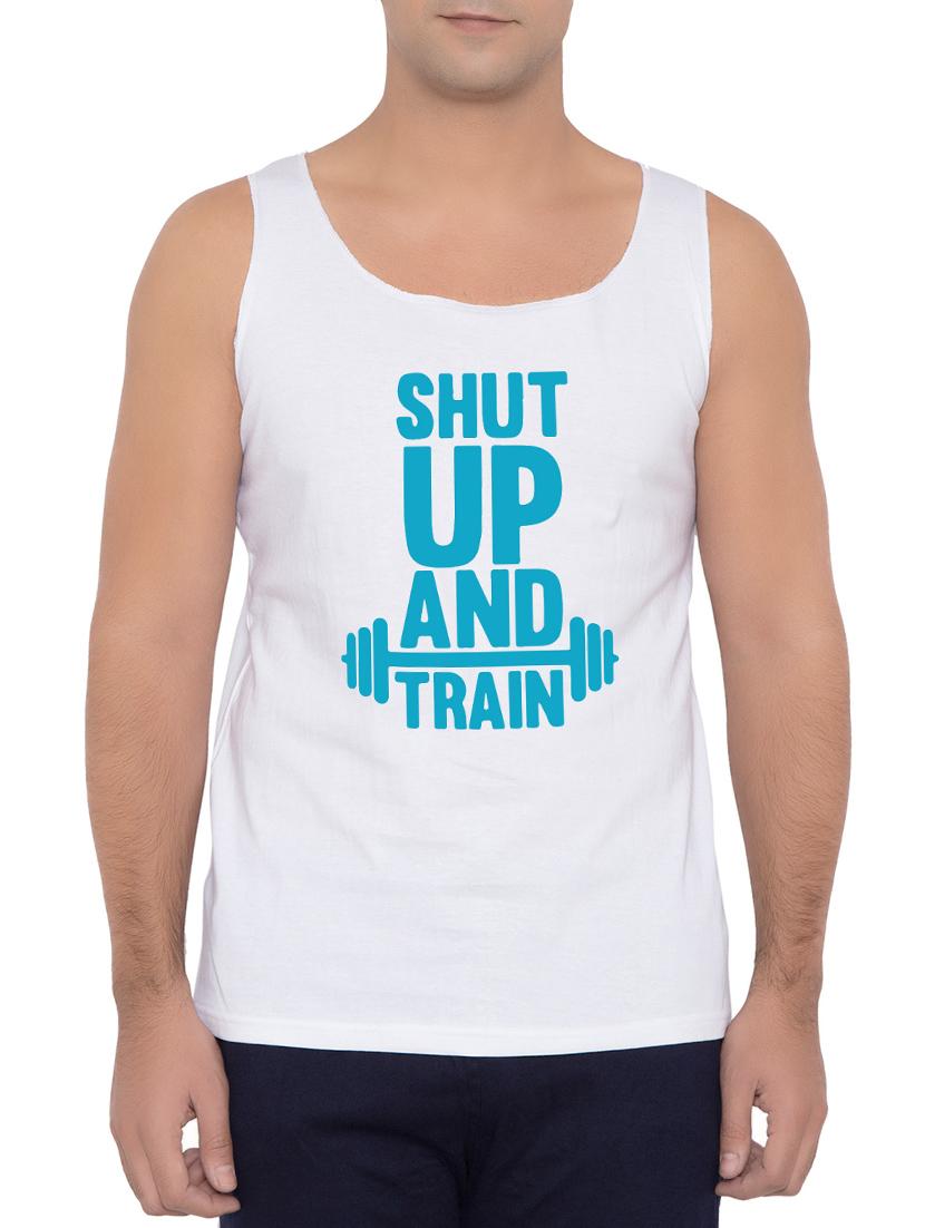 white cotton blend vest - 15360828 - Zoom Image - 1
