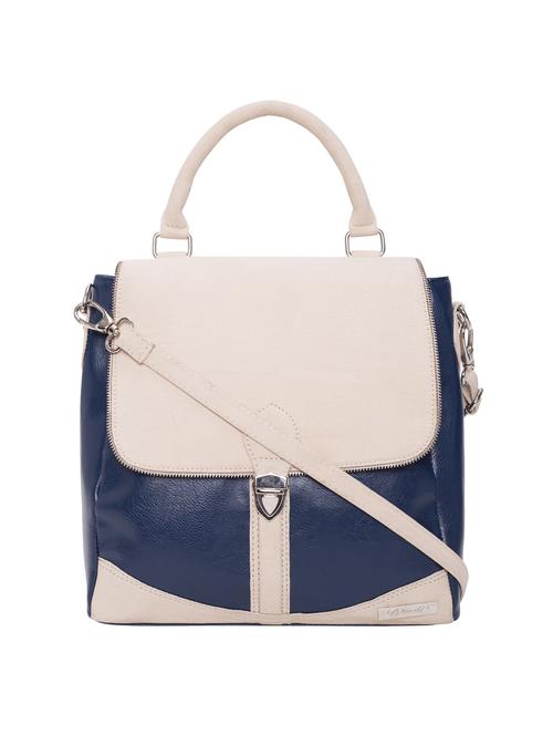 beige leatherette (pu) regular sling bag - 15361362 - Standard Image - 1