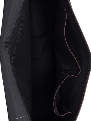 brown leatherette (pu) regular sling bag - 15361436 - Standard Image - 3