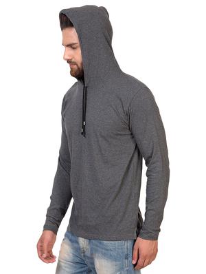 grey cotton blend t-shirt - 15361739 - Standard Image - 2