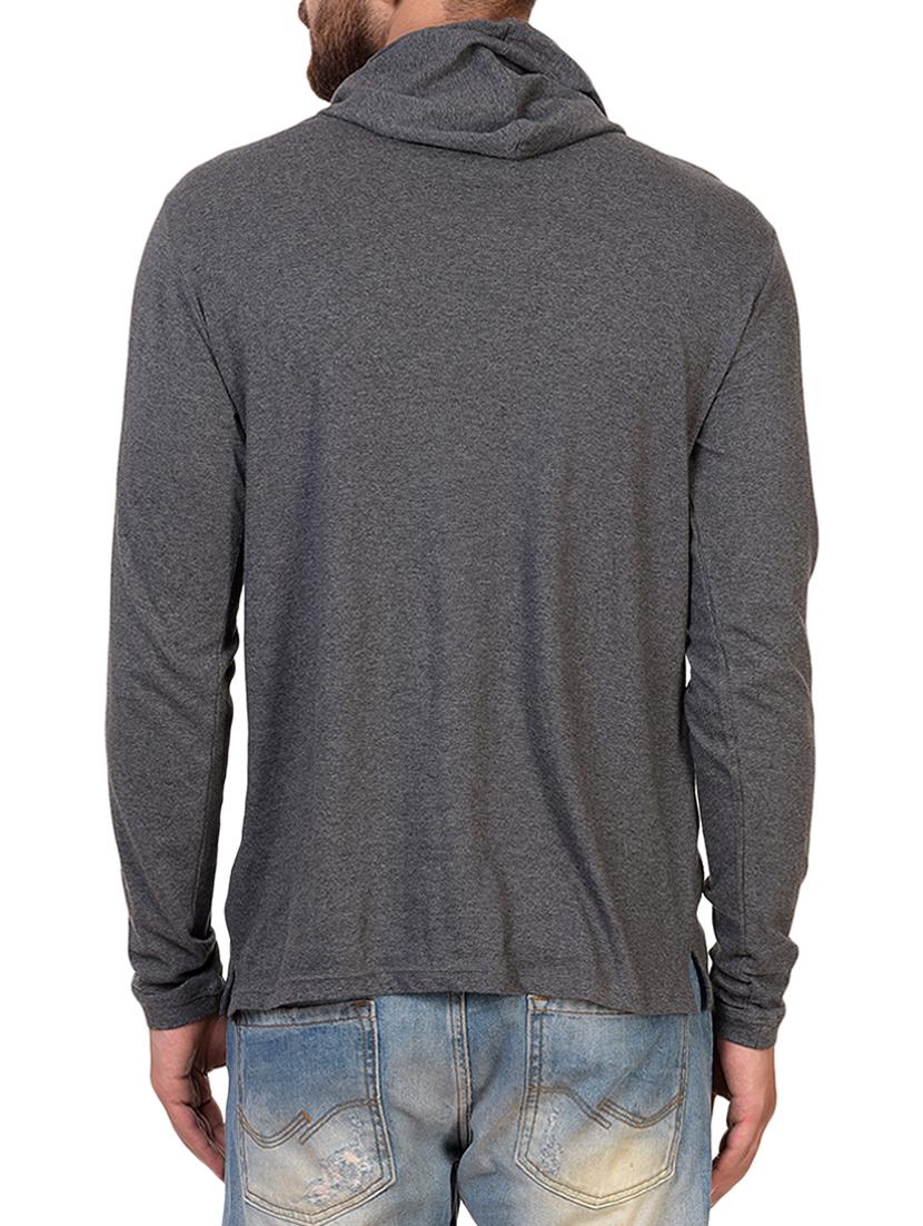 grey cotton blend t-shirt - 15361739 - Zoom Image - 3