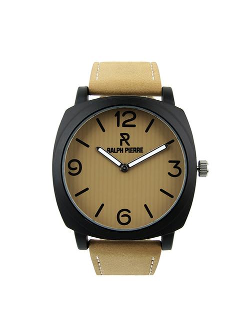 Ralph Pierre Actif Men Analog Watch With Brown Dial - 15363813 - Standard Image - 1