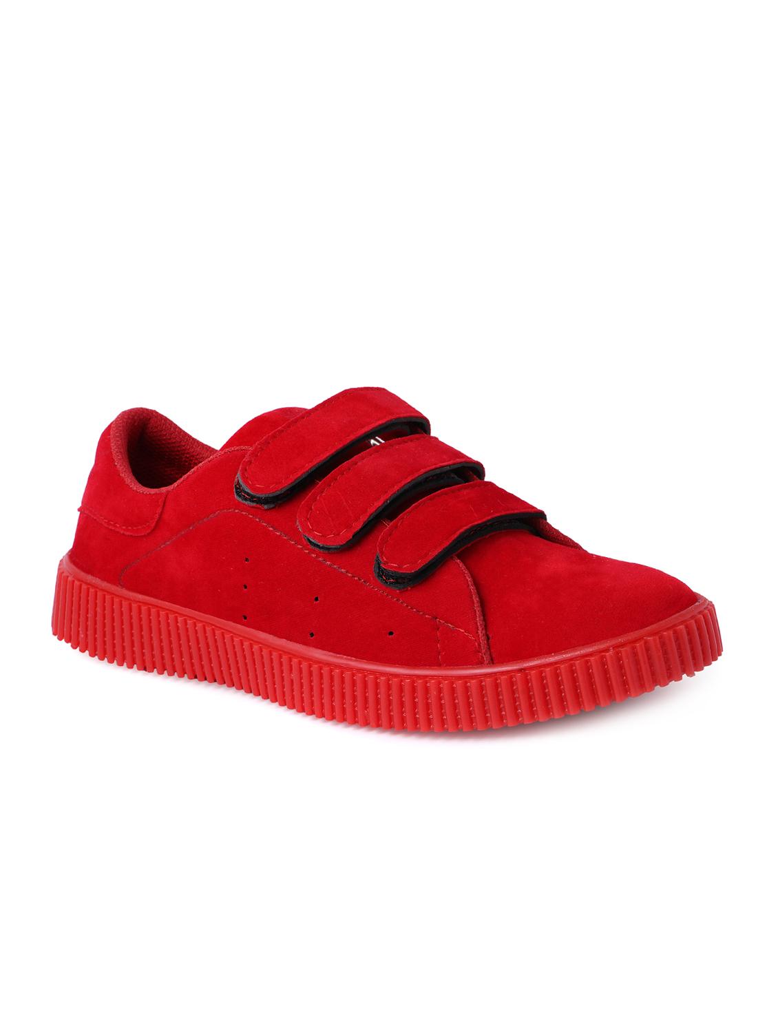 red Suede slip on sneaker - 15363858 - Zoom Image - 1