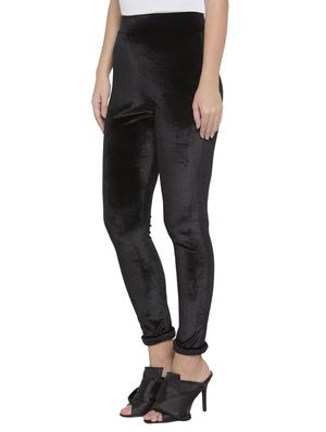 flat front solid trouser - 15364344 - Standard Image - 2