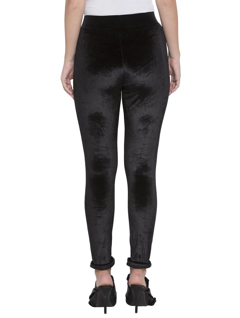 flat front solid trouser - 15364344 - Zoom Image - 3