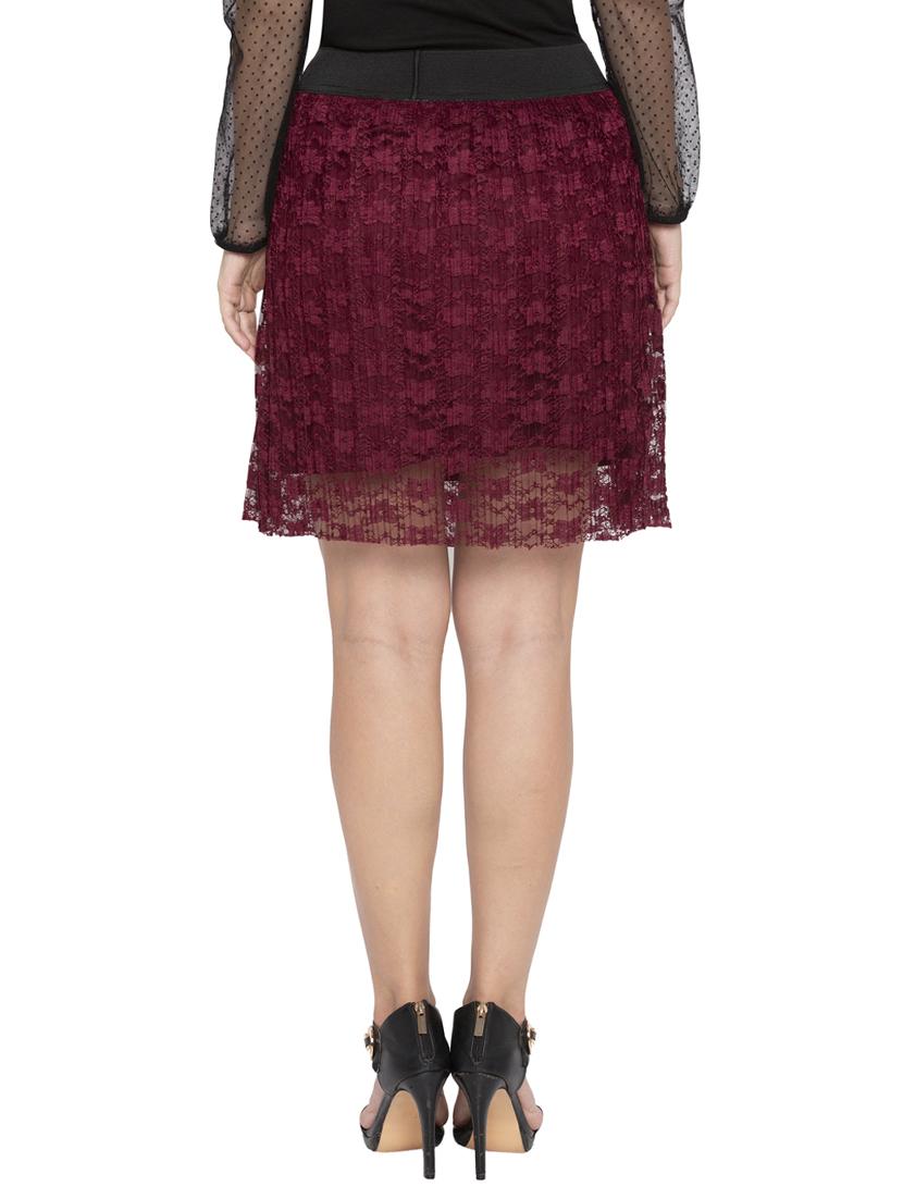 straight laced skirt - 15364361 - Zoom Image - 3