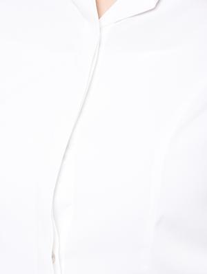 concealed placket solid shirt - 15366975 - Standard Image - 5