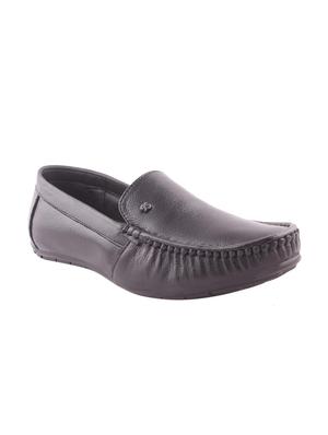 black Leather office wear loafers - 15367023 - Standard Image - 1