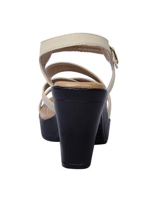 beige ankle strap sandals - 15367069 - Standard Image - 3
