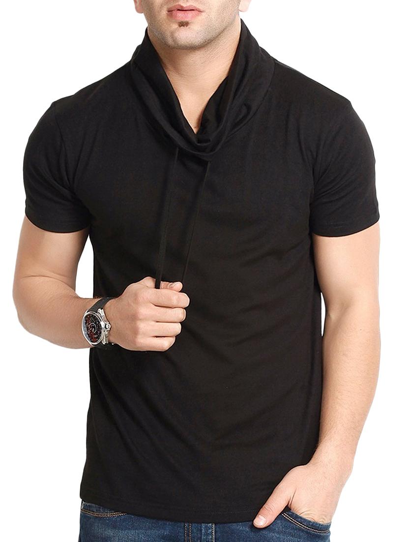 black cotton t-shirt - 15367726 - Zoom Image - 1