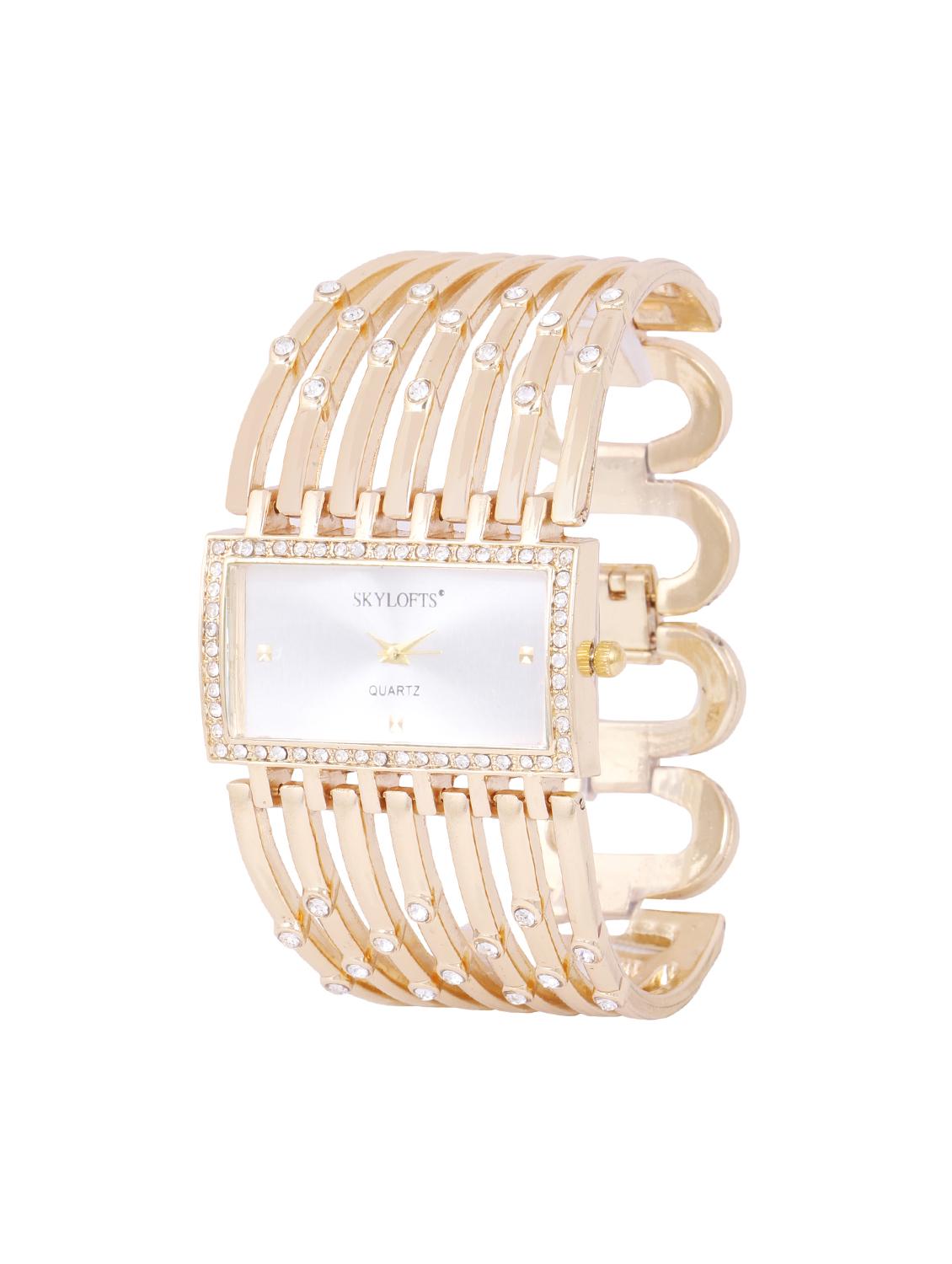 skylofts 18k gold plated watches for women - 15371121 - Zoom Image - 1