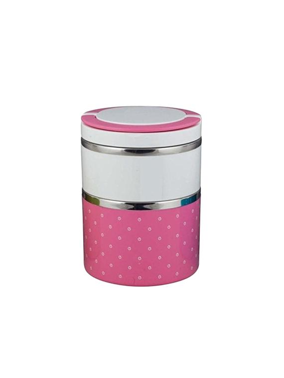 2 Layer Pink Lunch Box - 15372300 - Zoom Image - 1