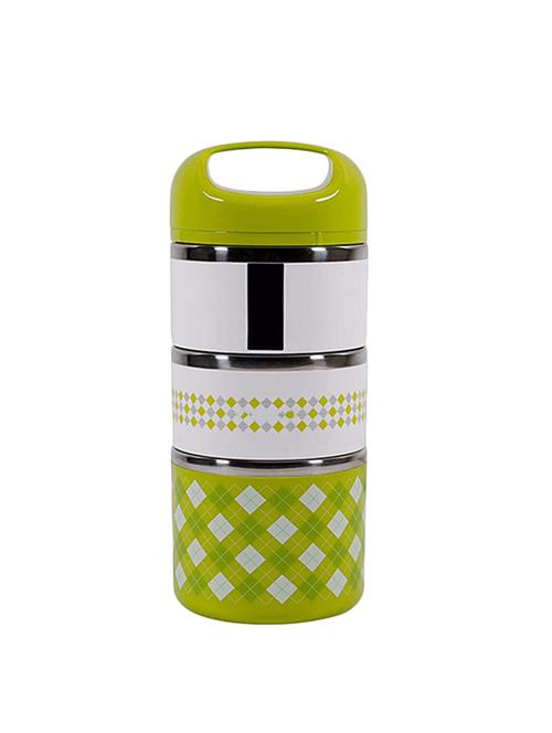 3 layer insulated lunch box - 15375241 - Very Small Image - 1