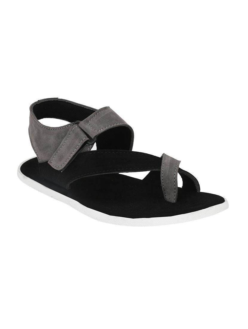 black fabric back strap sandals - 15375373 - Zoom Image - 1