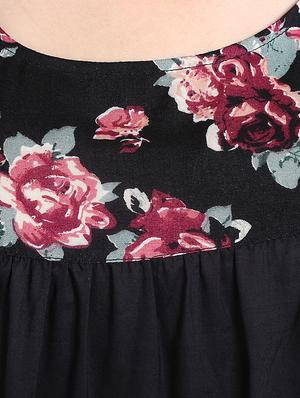 floral yoke shift dress - 15375853 - Standard Image - 5
